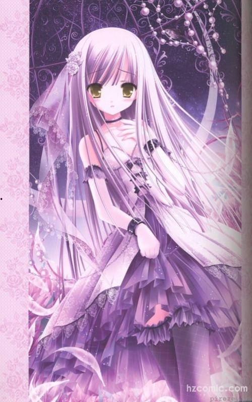 紫色动漫,梦幻色彩中的青春旋律